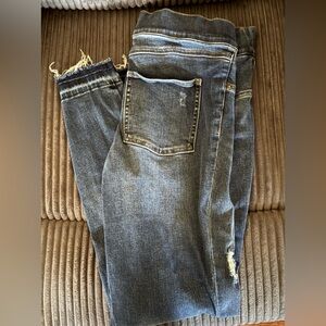 SPANX Dark Blue Denim Jeans